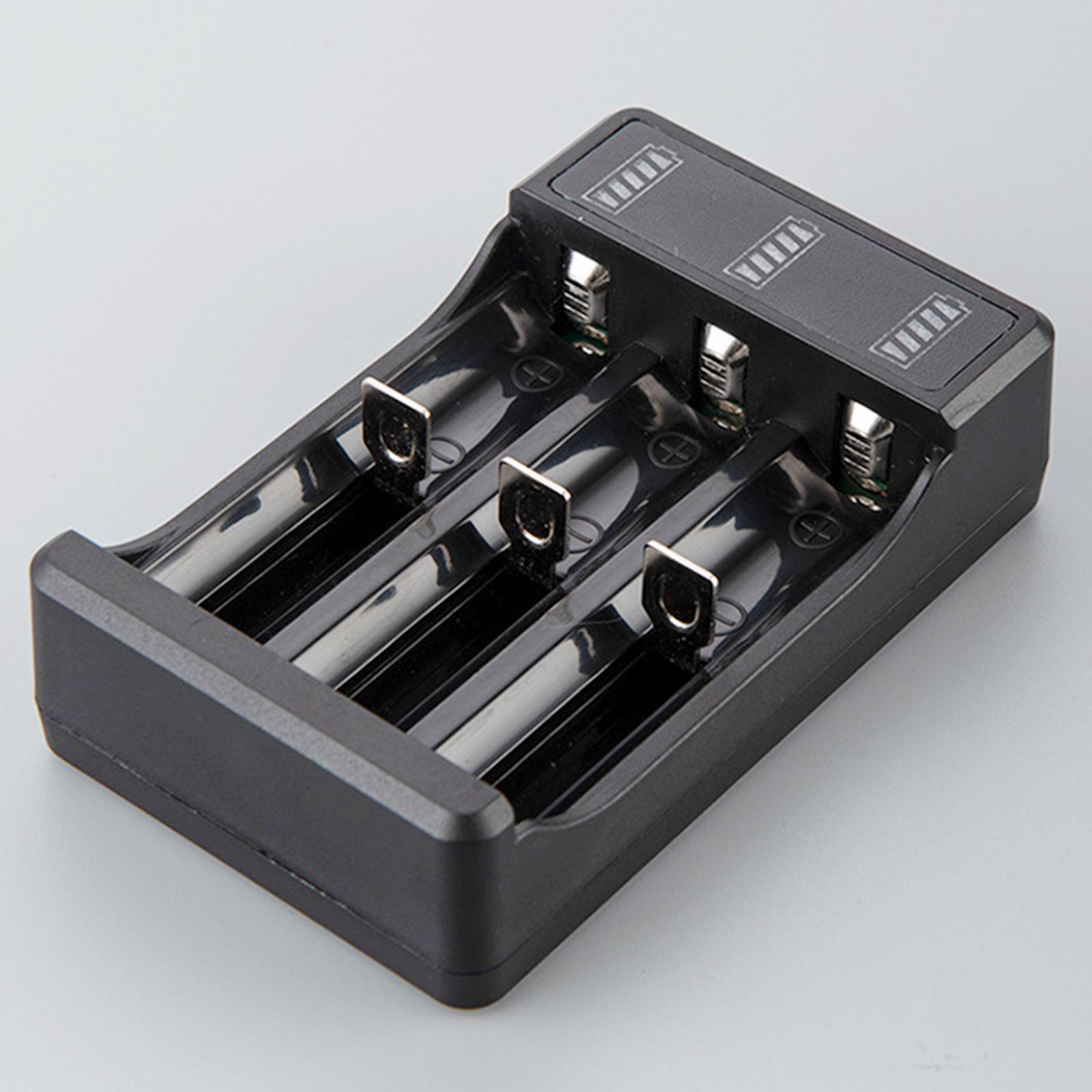 Multifunctional USB Battery Charger Fast Charger Smart Intelligent Charger for Lithium 18650 14500 10440 Rechargeable Batteries