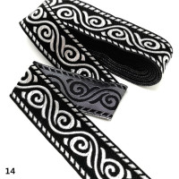 Винтажная Этническая вышивка, кружевная лента в стиле бохо, кружевная отделка «сделай сам», аксессуары для одежды и сумок, вышитая ткань