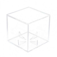 Безопасная стойкая квадратная бейсбольная выставочная коробка прочный держатель для дисплея прозрачные Спортивные Принадлежности