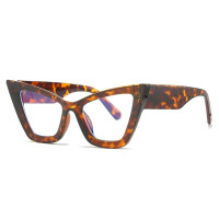 56294 негабаритный кошачий глаз пластиковая оправа для очков Анти-синие компьютерные очки оправа для женщин класса Glasse очки