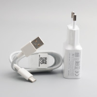Зарядное устройство Xiaomi, 18 Вт, ЕС адаптер для быстрой зарядки, USB Type C кабель для Mi 8 9 SE 9 t pro Mix 3 A2 A3 redmi note 7 9 8