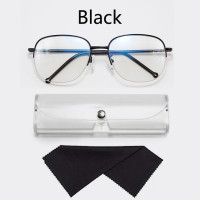 2021 металлические титановые многофокальные очки для чтения для мужчин и женщин, прогрессивные очки с защитой от синего излучения и УФ-лучей, очки для дальнозоркости с полуободковой оправой