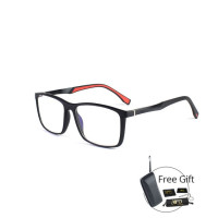 Мультифокальные очки для чтения, прогрессивные, с защитой от синего света, для мужчин и женщин, из пластика TR90, из алюминиево-магниевого сплава, спортивные очки квадратной формы, UV400