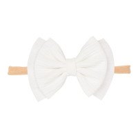 Повязка на голову с большим бантом для новорожденных девочек, аксессуары для волос с бантом, тиара, повязка на голову, подарок для малышей