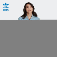 adidas官方outletsAdidas三葉草女裝學院風運動夾克外套