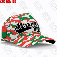 Мадагаскарские бейсболки, бесплатно изготовленные на заказ с именным номером, командные головные уборы с логотипом Mg, шапки Mdg, для поездок в страну, французская нация, Мадагаскарские флаги, головной убор