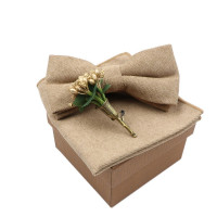 Однотонный хлопковый носовой платок с бантом, брошь в виде цветка, набор для мужчин и женщин, вечерние, свадебные, синие, розовые, зеленые галстуки, новинка, галстуки, подарок