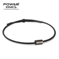 Power Ionics 3000 Anions Health Fashion Men Sports Titanium Bio Подвеска для ожерелья из силикона Free Lettering