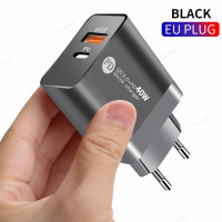 Зарядное устройство PD с портом USB Type-C и поддержкой быстрой зарядки, 40 Вт