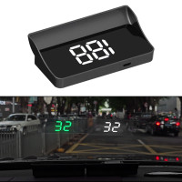 HUD GPS дисплей на лобовом стекле Спидометр Одометр Автомобильная цифровая скорость миль/ч универсальный дисплей на лобовом стекле автомобильные электронные аксессуары