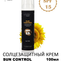 Mi&Ko Солнцезащитный крем для лица и тела инновационный Sun Control SPF 15 / база для макияжа, 100 мл.