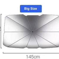 Складной солнцезащитный зонт на лобовое стекло автомобиля, автомобильный УФ-чехол, солнцезащитный козырек, теплоизоляция, защита переднего окна, защита интерьера, солнцезащитный козырек