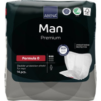 Прокладки урологические для мужчин Abena Man Premium Formula 0, 3 капли, 300 мл, 14 штук