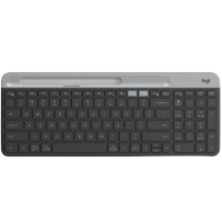 Беспроводная клавиатура Logitech K580, оригинальная Многофункциональная портативная клавиатура 2,4G с функцией Bluetooth для ПК, планшета, телефона