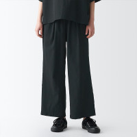 無印良品 MUJI Labo 男女通用 易幹 寬版褲 無性別褲子長褲休閒褲