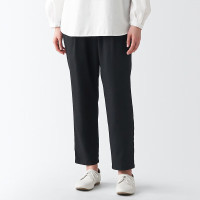 無印良品 MUJI 女式 萊賽爾纖維 錐形褲 褲子 長褲 休閒褲