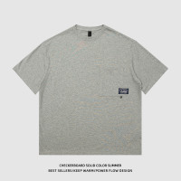 重磅320克重 夏季簡約多色經典百搭情侶t恤質感休閒寬鬆男短袖潮