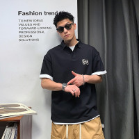 徐太浪美式潮牌polo衫男短袖t恤夏季鳳梨衫韓版潮流百搭半袖上衣