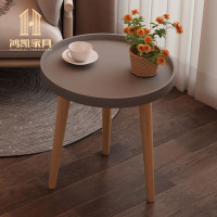 Минималистичный круглый комбинированный кофейный столик для маленькой квартиры, боковой столик для гостиной, роскошный кофейный столик для балкона