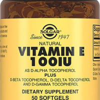 Solgar, Vitamin E "Витамин Е", 67 мг, 50 капсул