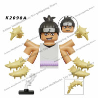 Кубики K2098A WM из аниме «Наруто», куклы из мультфильмов, миниатюрные экшн-фигурки кидомару, сборные блоки, игрушки, подарки