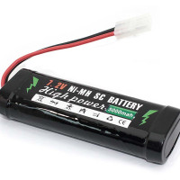 Аккумулятор Ni-Mh 7.2V 5000 mAh AA 134.5*41*25 разъем Tamiya