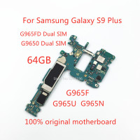 1 шт. применяется для Samsung Galaxy S9 Plus S9 + G9650 G965FD G965F G965U G965N 64 Гб оригинальная разблокированная Материнская плата замена