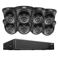 Камера видеонаблюдения ANNKE, 5 Мп, 2 МП, ночное видение до 100 футов