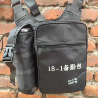 正品多功能18-1備勤包 單肩戶外登山包 戰術單肩包黑色休閒旅行包