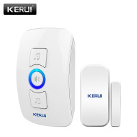 Беспроводной дверной звонок KERUI M525, охранная сигнализация с 32 песнями, дополнительный дверной звонок на 500 футов, Домашняя безопасность, приветствуется умный дверной звонок с защитой от кражи
