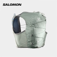 salomon薩洛蒙越野跑水袋包戶外雙肩包ACTIVE SKIN 8 WITH FLASKS