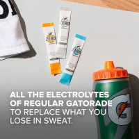 Gatorade佳得樂無糖無碳水球所有運動比賽專業補充電解質沖劑飲料