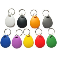 Брелоки с чипом 125 кГц 8268, проникающие в фейерверк, карточный брелок для контроля доступа с защитой от копирования, для ключей