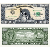 1000000 долларов 1988 США, копия арт. 19-13083