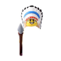 Экшн-фигурки из сериала «один фильм», строительные блоки, фигурки рыцаря, мамы, воина, головы, развивающие игрушки для детей, подарки