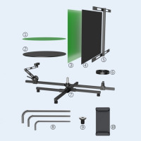 Платформа для видеосъемки с вращением на 360 °