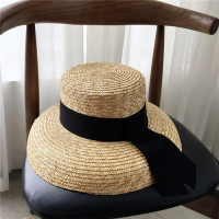 Новинка летняя соломенная шляпа от солнца в стиле Хепберн ручной работы 01904-jiejia2019, Прямая поставка, женская пляжная шляпа для отдыха и отдыха
