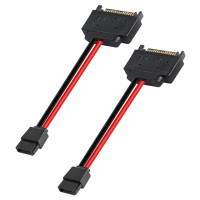 SATA кабель 15 Pin папа к 6 Pin SATA кабель 15 Pin к 6 Pin кабель адаптера питания для ноутбука CDROM 6 Pin кабель адаптера