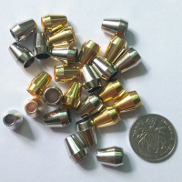 DIY手工辅料  金银色塑料吊钟吊子绳帽绳扣调节扣  现货批发吊钟
