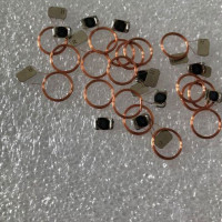 10 шт./партия, чип-антенна ISO14443A, 13,56 МГц, диаметр 13 мм