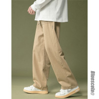 直筒工裝褲女夏季日系寬鬆2023年新款高腰顯瘦百搭闊腿拖地長褲子