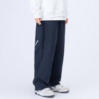 MANNSTU 2023秋季新款日系潮流工裝直筒褲女 寬鬆抽繩休閒長褲男