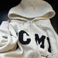 100%純棉美式hiphop連帽運動衫女ins潮秋冬慵懶風oversize情侶外套