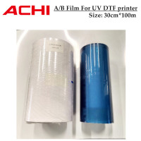 Пленка AB, 2 рулона, переводная наклейка для принтера ACHI A3 UV DTF, 100 м в рулоне, Новинка