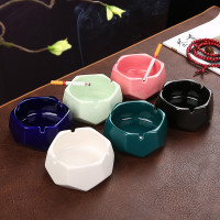 北欧陶瓷烟灰缸 创意家居客厅ins个性潮流办公室烟礼品缸制定批发
