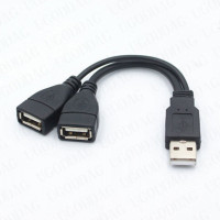 Кабель-удлинитель USB (штекер)/USB (разъем), для передачи данных, зарядки, жесткого диска, подключения сетевой карты