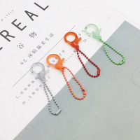 彩色链条DIY饰品挂件龙虾扣珠包装吊牌波珠钥匙厂家独立站代发