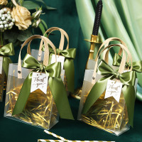 结婚袋子礼品袋手提包装礼物透明感生日迷你小号伴手礼袋批发批发
