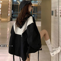 工裝外套女秋冬百搭設計感小眾日系港風chic衛衣女2021新款小個子