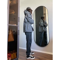 戶外防水爬山褲子女運動登山速乾降落傘美式工裝褲vibe機能衝鋒褲